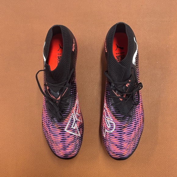 Puma - Mens Future 8 Match Fg/Ag Shoes, 14 US mens, color black. - Picture 2 of 5